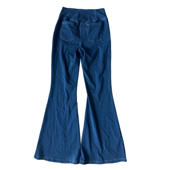HIGH RISE Bellbottom Flare Jeans Jeggings Size Small - Picture 2 of 8